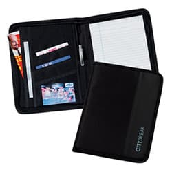 Custom Printed Diplomat A5 Zipped Conference Folder