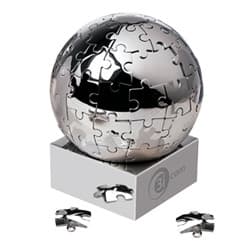 Custom Printed World Puzzle Globe