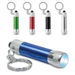 Custom Printed Mini Aluminium Torch Keyring