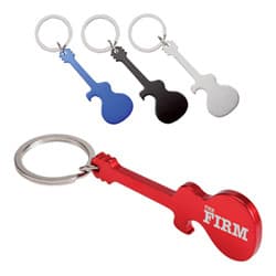 Custom Printed Guitar Key Ring