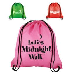 Custom Printed Budget Drawstring Rucksack