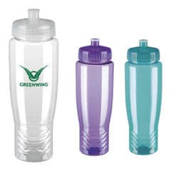 Custom Printed Translucent Sports Bottle