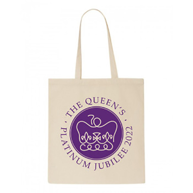 Branded Jubilee Printed Cotton Shopper Bag