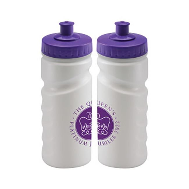 Branded Jubilee White Printed Bottle