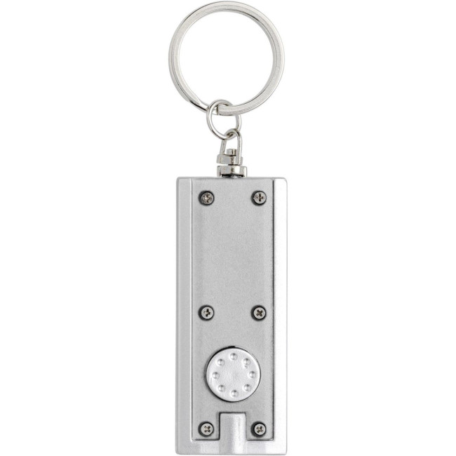 Custom Printed Plastic LED torch keyring - Image 8