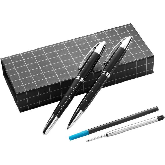 Custom Printed Metal ballpen and rollerball - Image 1