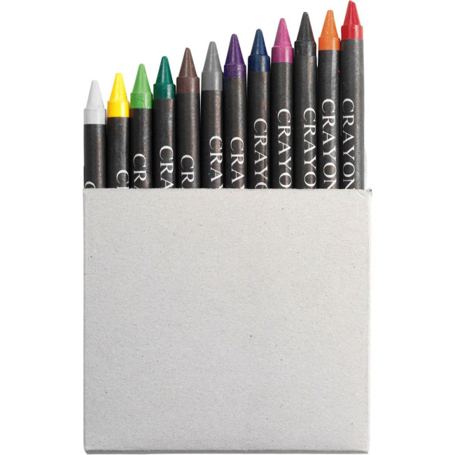 Custom Printed Crayon Set 12pc