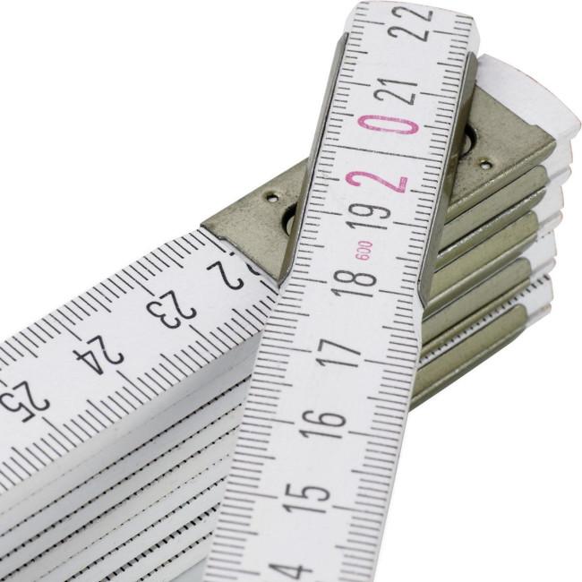 Custom Printed Stabila wooden folding ruler (2m) - Image 1