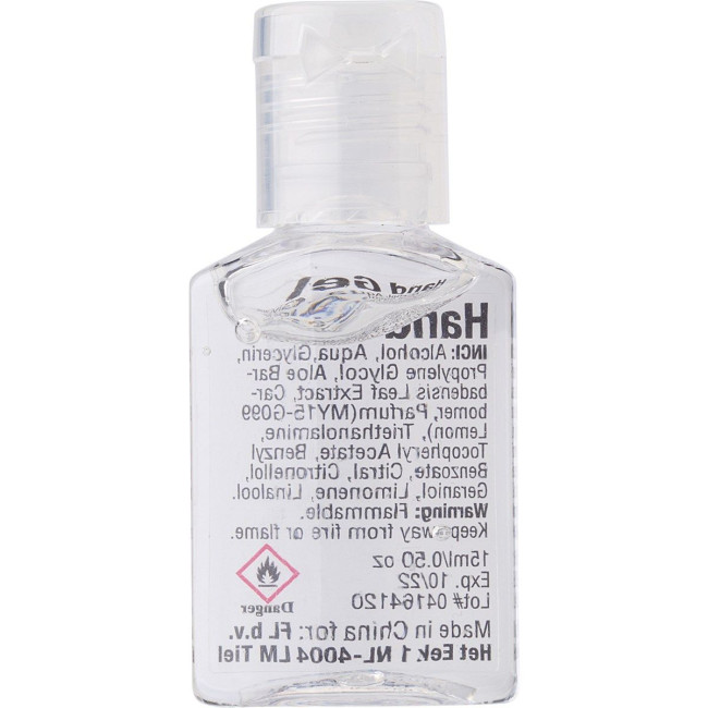 Custom Printed Hand gel 15ml - Image 2