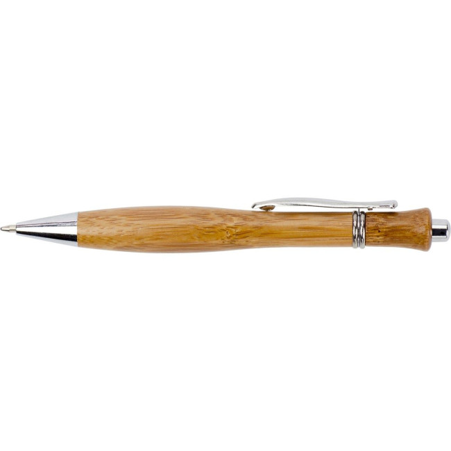 Branded Bamboo ballpen - Image 2