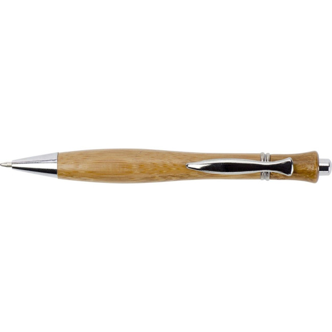 Branded Bamboo ballpen - Image 1