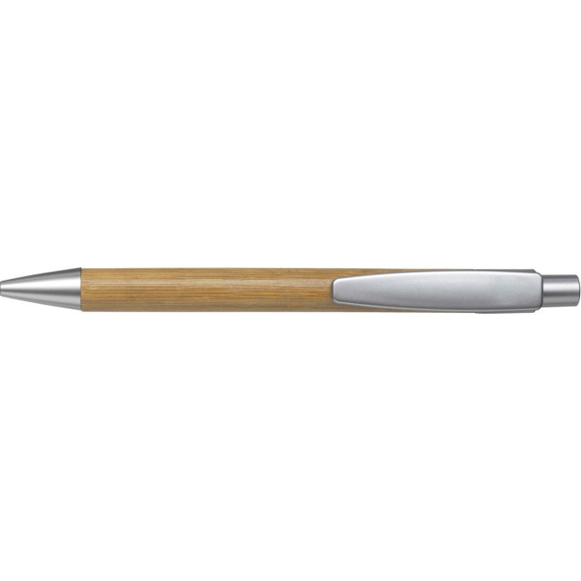 Branded The Uni Ballpen With Bamboo Barrel - Image 2