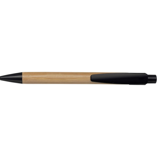 Branded The Uni Ballpen With Bamboo Barrel - Image 3