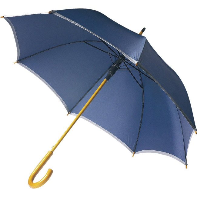 Custom Printed Umbrella with reflective border - Image 1