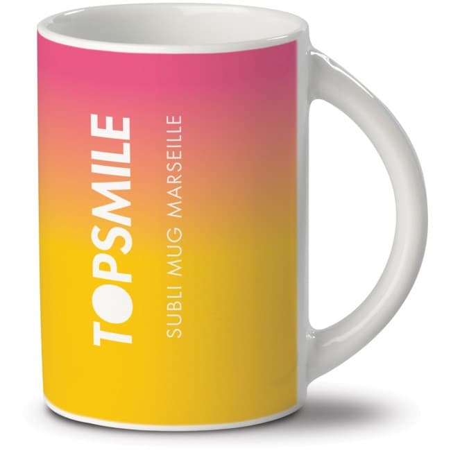 Custom Printed Marseille mug subli 250ml - Image 1