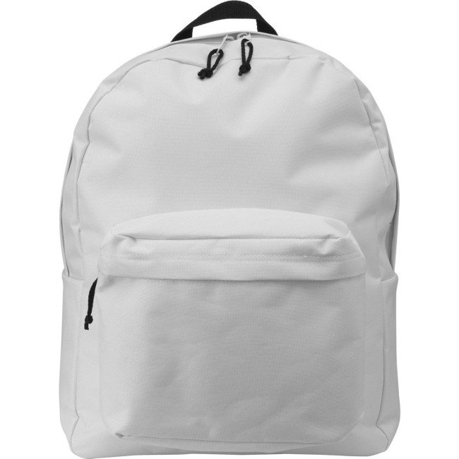 Custom Printed Polyester backpack - Image 5