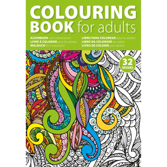 Custom Printed Adult's colouring book. - Image 2