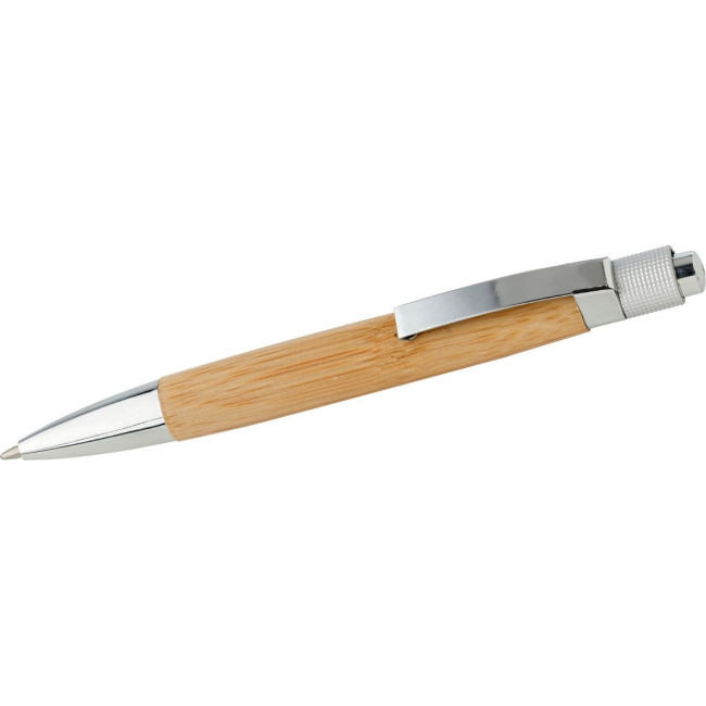 Branded Bamboo ballpen - Image 1