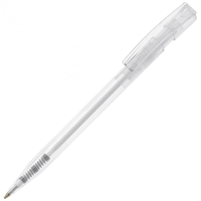 Custom Printed Nash ball pen transparent - Image 1