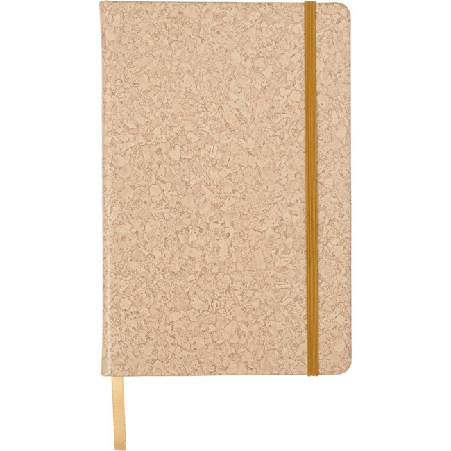 Custom Printed A5 Notebook with cork print - Image 1