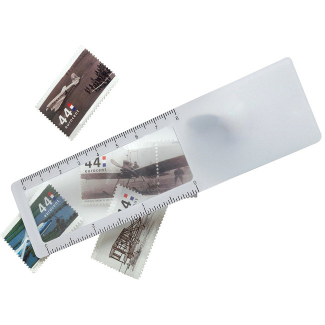 Custom Printed Ruler with magnifier - Image 2