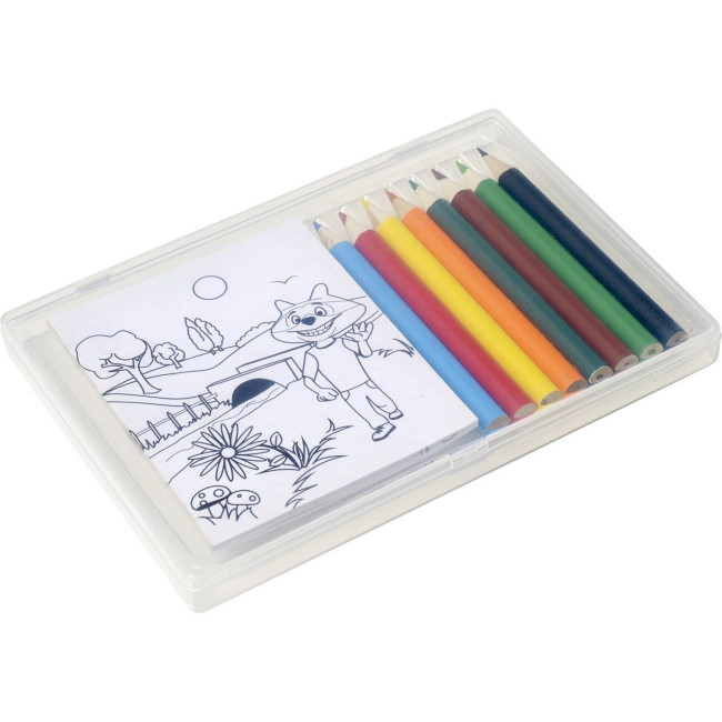 Custom Printed Pencils & Colouring Sheets Set - Image 5