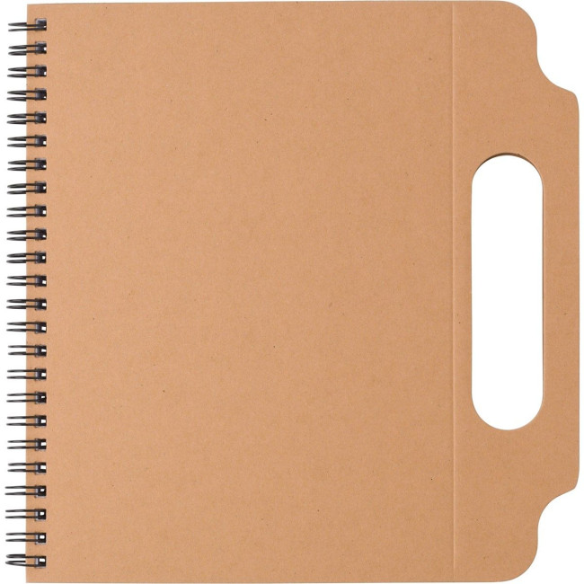 Custom Printed Cardboard 5 Notebook - Image 2