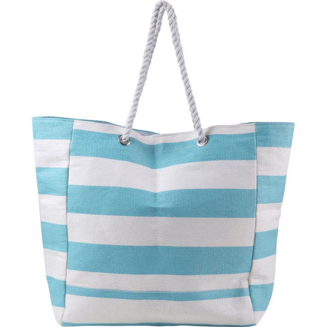 Custom Printed Cotton beach bag - Image 3