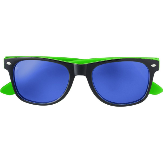 Custom Printed Plastic sunglasses - Image 1