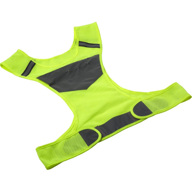 Custom Printed Reflective sports vest - Image 2