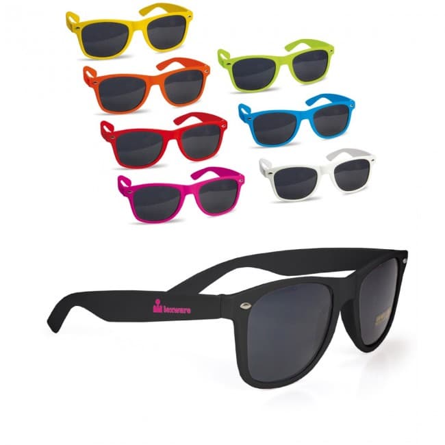 Custom Printed Sunglasses Justin 400UV in polybag - Image 1