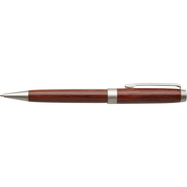 Custom Printed Rosewood ballpen - Image 2