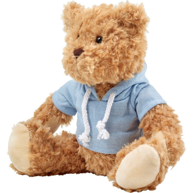 Custom Printed Plush teddy bear with hoodie - Image 4