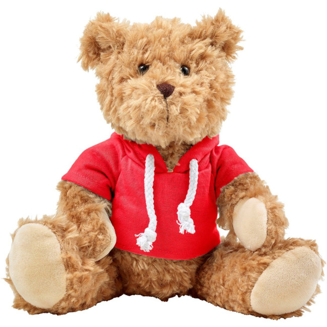 Custom Printed Plush teddy bear with hoodie - Image 10