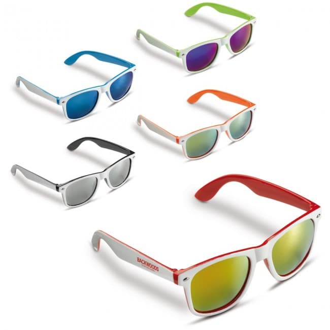 Custom Printed Sunglasses Jeffrey 2-tone 400UV - Image 1