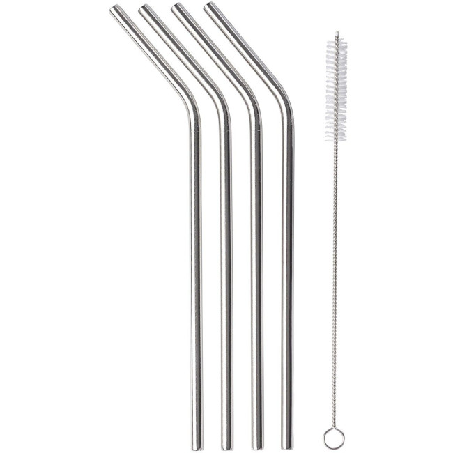 Custom Printed Four Stainless Steel drinking straws - Image 2