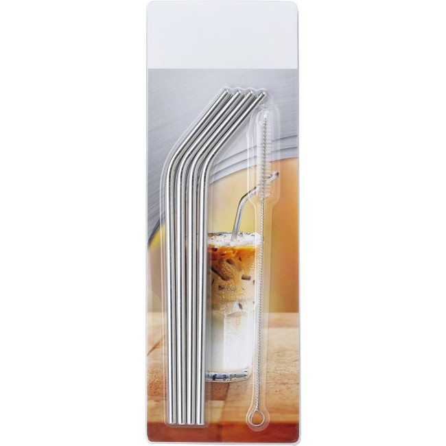 Custom Printed Four Stainless Steel drinking straws - Image 4