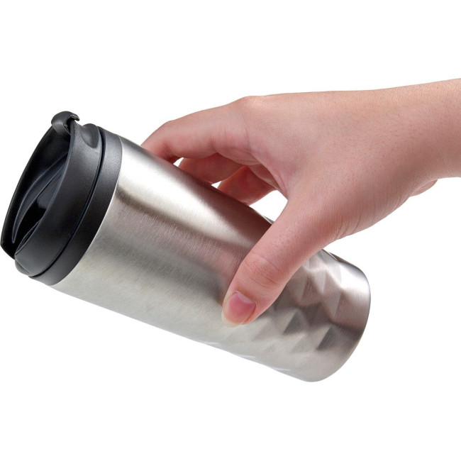 Branded Tower Stainless Steel Double Walled Travel Mug 300ml - Image 9