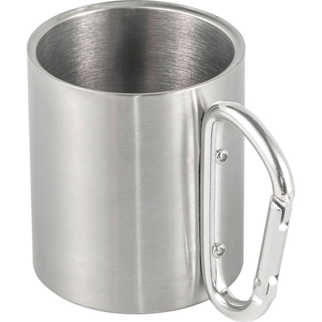 Custom Printed Stainless steel double walled mug 185ml - Image 2