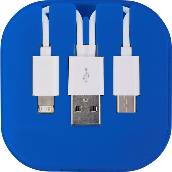 Custom Printed USB charging cable set - Image 2