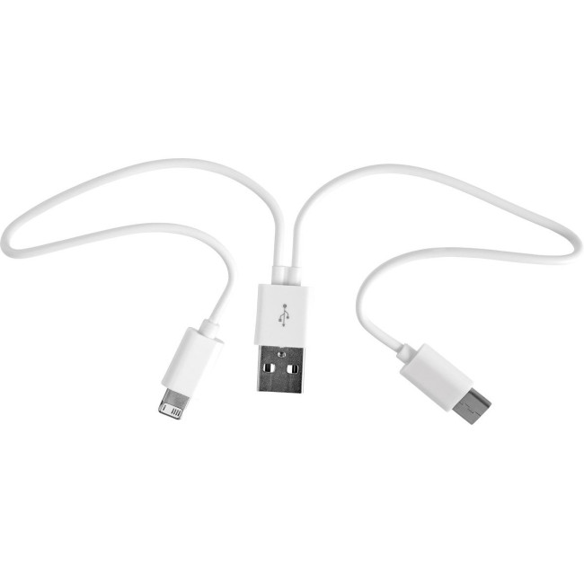 Custom Printed USB charging cable set - Image 1