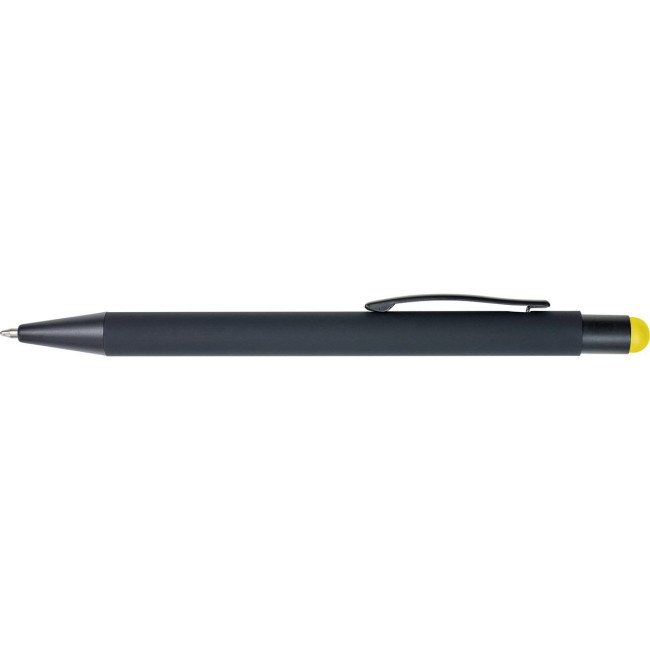 Custom Printed Rubberised Stylus ballpen - Image 5