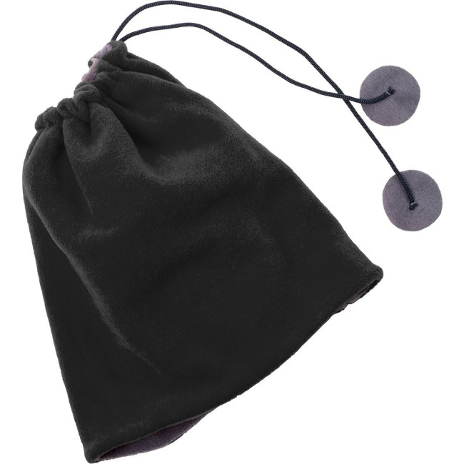 Custom Printed Fleece neck warmer and beanie. - Image 4