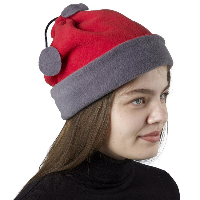 Custom Printed Fleece neck warmer and beanie. - Image 1