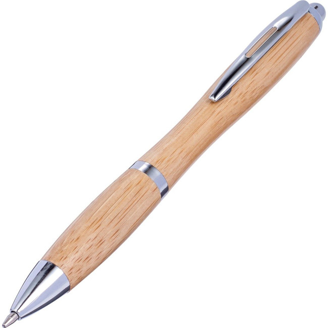 Branded The Imola Bamboo Ballpen - Image 1