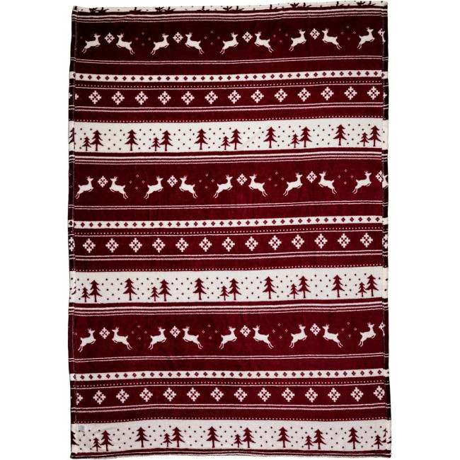 Custom Printed Flannel fleece snowmen blanket - Image 3