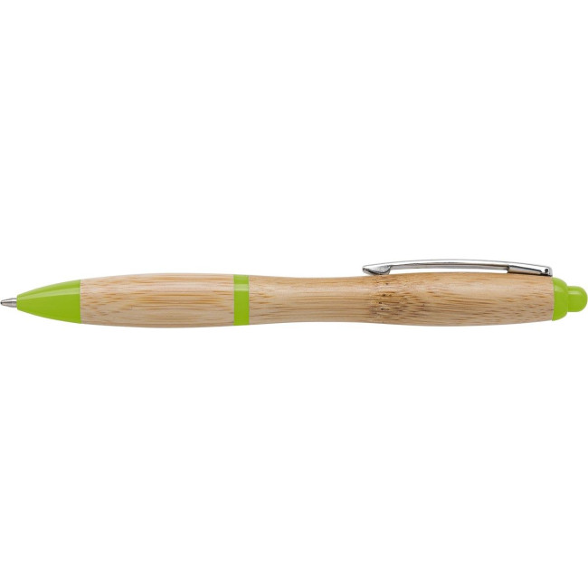 Branded Bamboo ballpen - Image 1