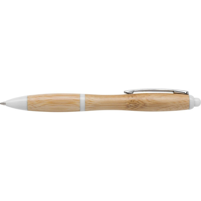 Branded Bamboo ballpen - Image 3