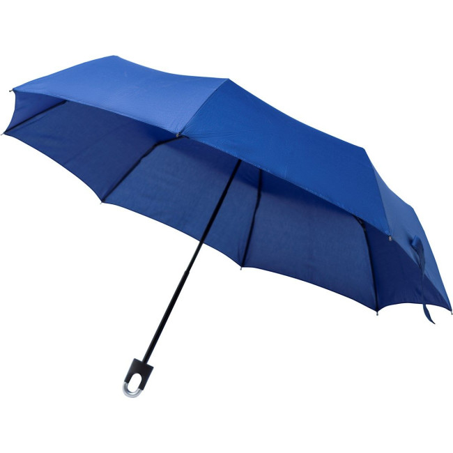 Custom Printed Foldable Pongee umbrella - Image 1