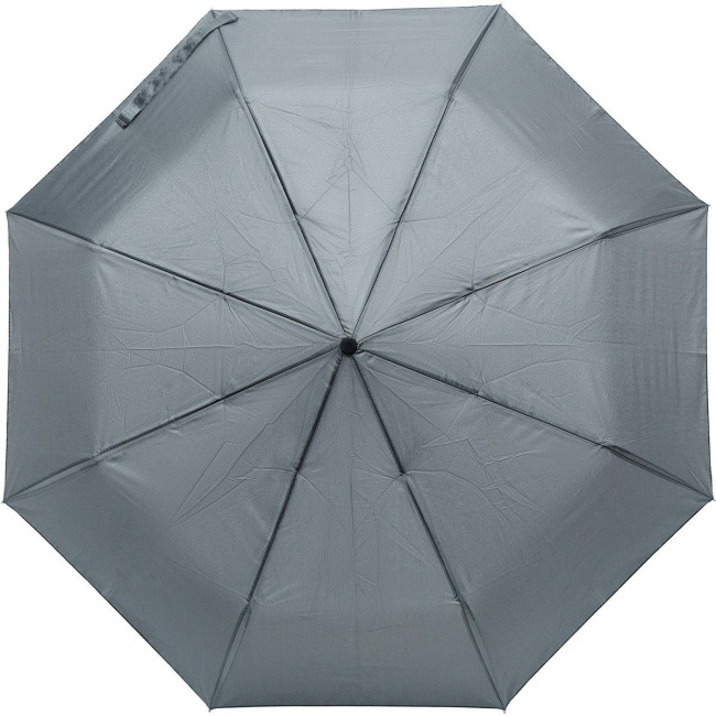 Custom Printed Foldable Pongee umbrella - Image 3